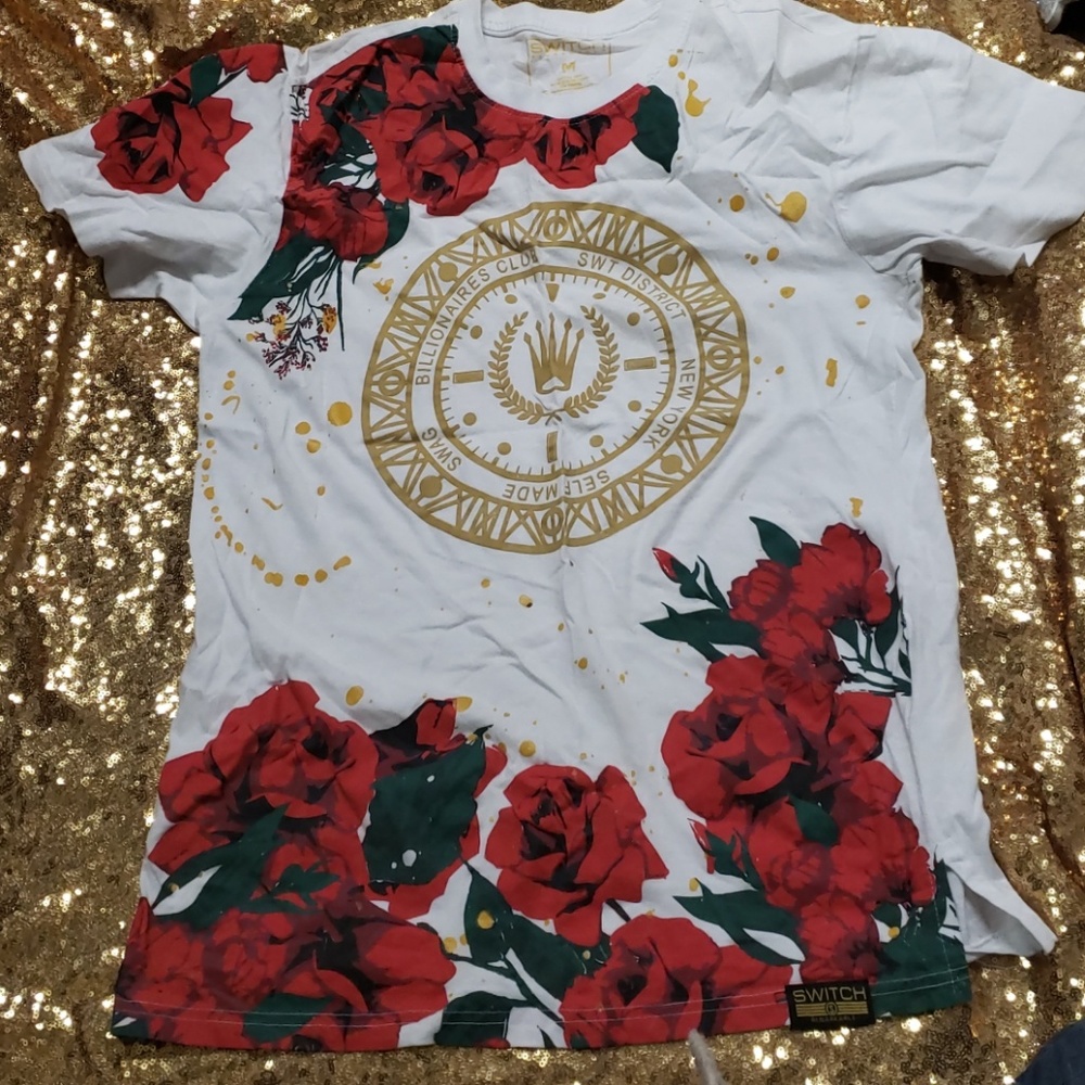 Flowers print shirt
